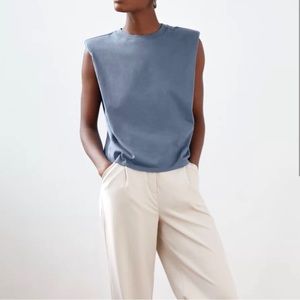 Babaton shoulder pad t-shirt